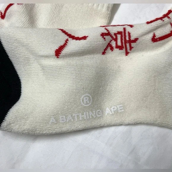 Bathing Ape Socks Overseas Limited Edition - Picture 5 of 7
